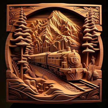 3D model Trainz Simulator 2009 World Builder Edition game (STL)